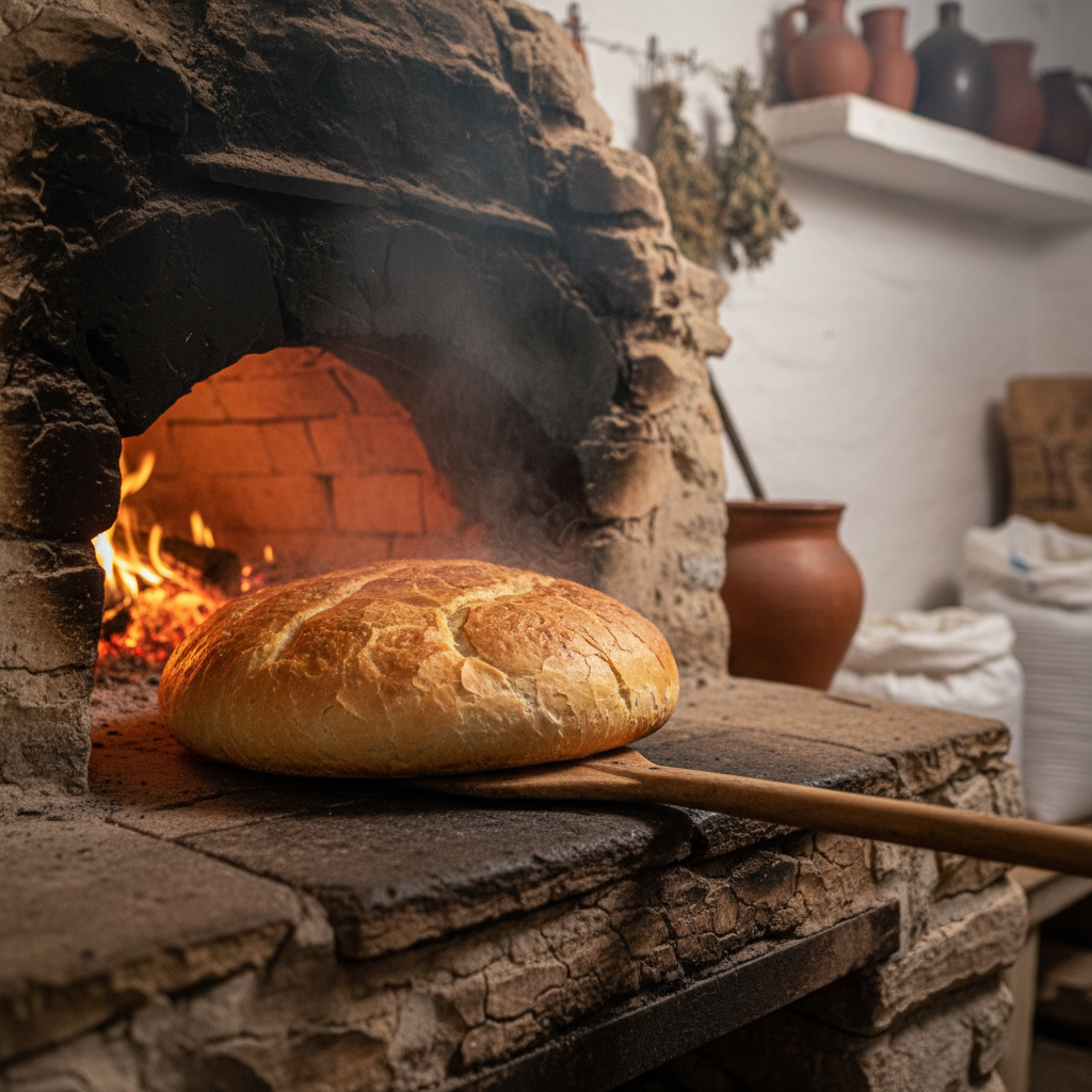 Печене на традиционна питка